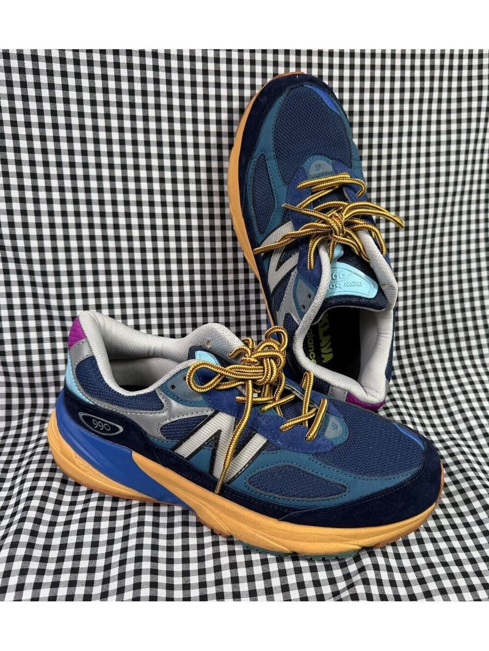 New Balance 990v6 Action Bronson Lapis Lazuli Men's 9.5 Made USA Rare Sneaker